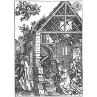 The Life of the Virgin IX; The Nativity or The adoration of the Shepherds