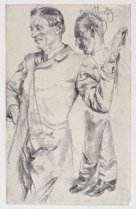 Studies of a Standing Man