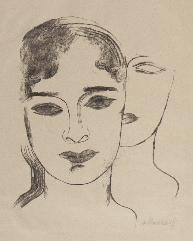 Heads of Two Girls