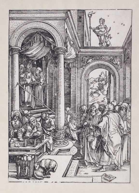The Life of the Virgin V; The Presentation of the Virgin in the Temple