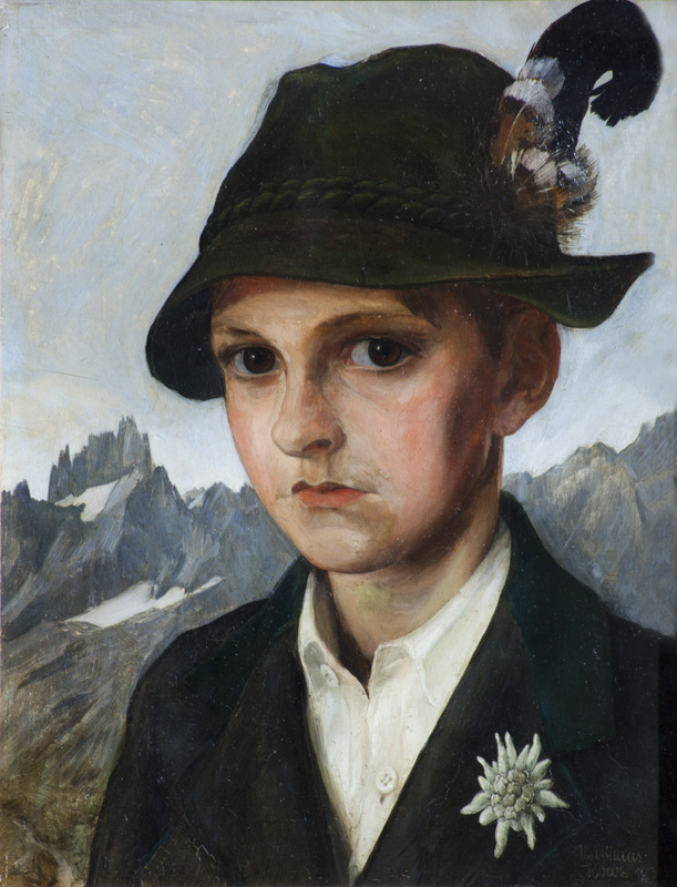 Portrait of the Artist's Son Siegfried aged 12