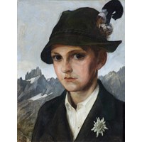 Portrait of the Artist's Son Siegfried aged 12