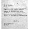 Letter To Feininger 1954