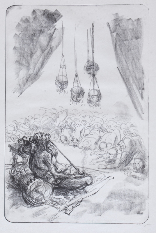 Visions Plate 10: The Victor's Dream (An Idol Who Allows Himself to be Worshipped)