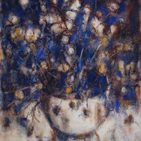 Flowerpiece (in blue)