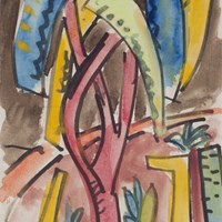 Landscape with Tree