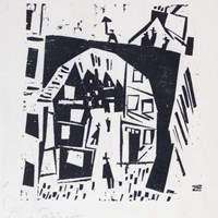 Street under a Bridge