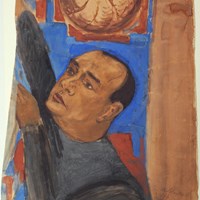 Portrait of the collector Alfred Hess