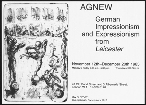 Exhibition At Agnew Gallery London 1985
