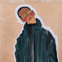 Egon Schiele - Boy in a green coat